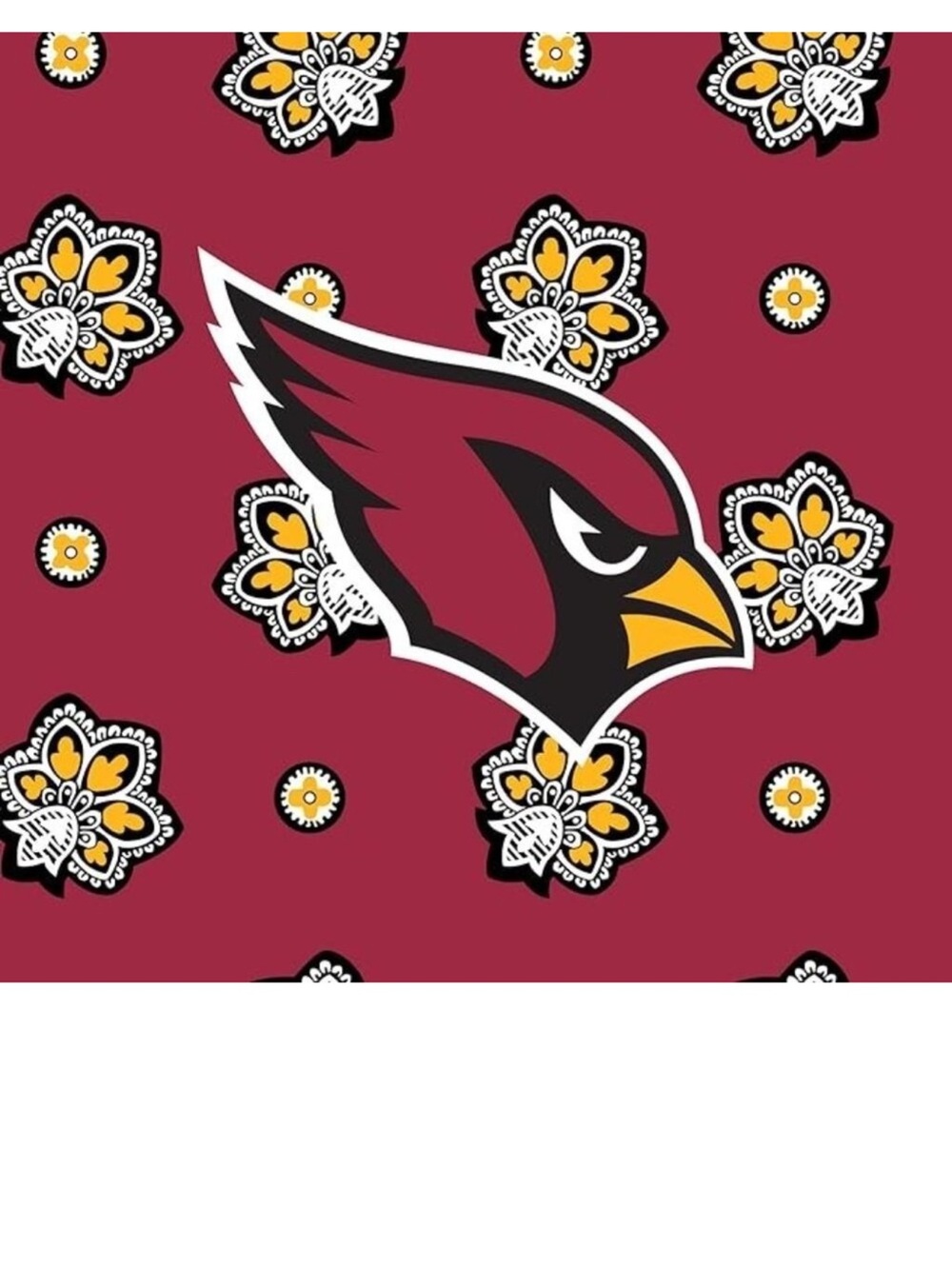 Vera Bradley Cardinal Red and Yellow Arizona Cardinals Logo Tote